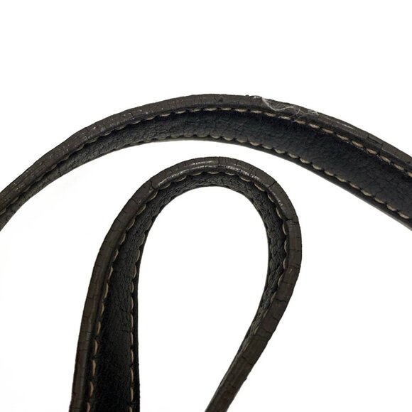 Auth COACH Heritage Signature Tote F18917 Khaki Dark Brown PVC Leather - Picture 6 of 8